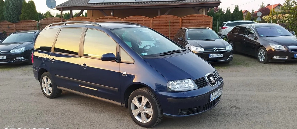 Seat Alhambra cena 19500 przebieg: 316000, rok produkcji 2008 z Pieńsk małe 529